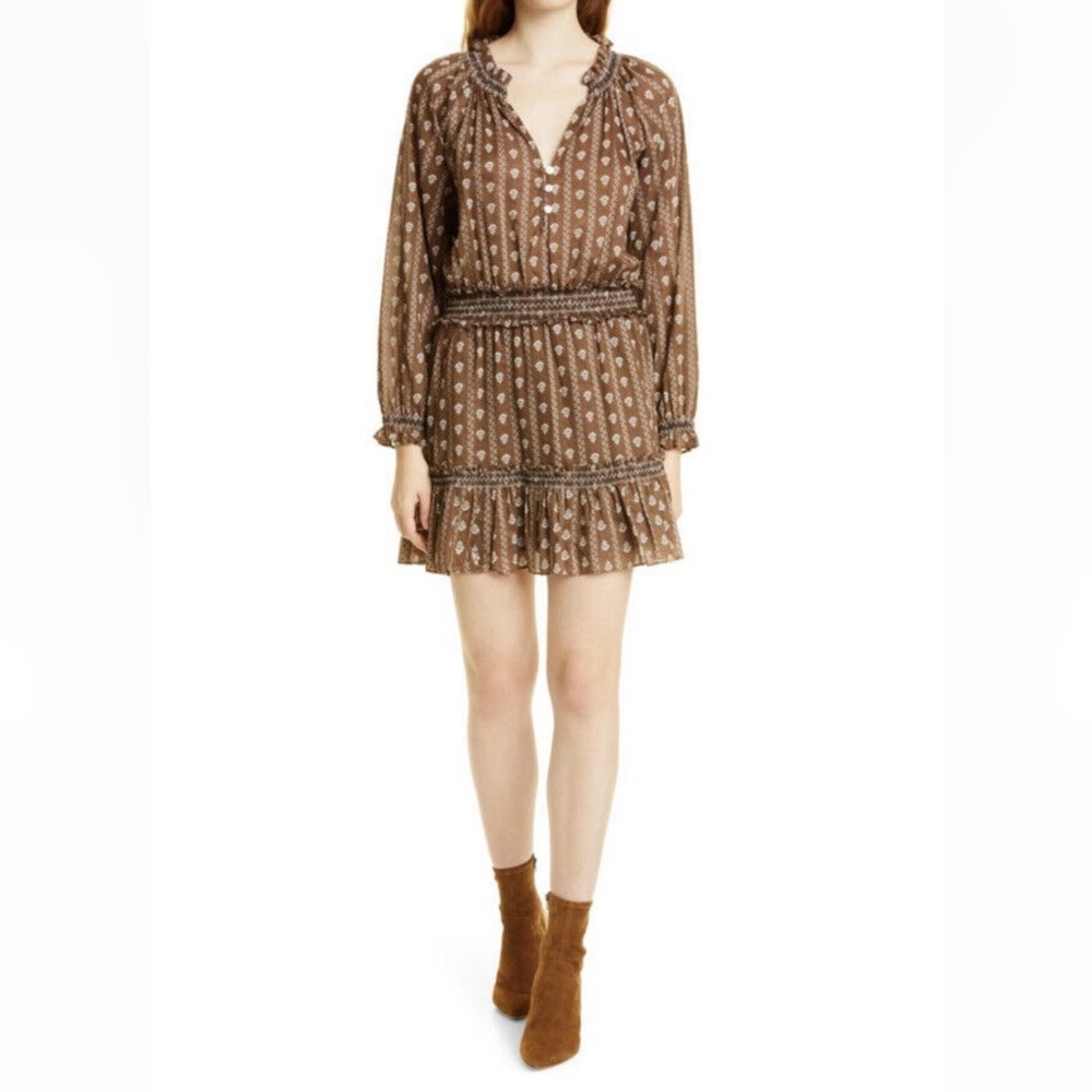 Veronica beard brown dress